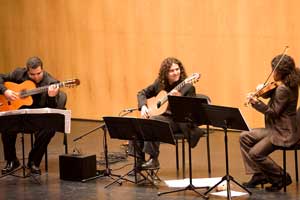 Juan F. Padilla y Ara Malikian