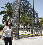 Escultura puerta del mar