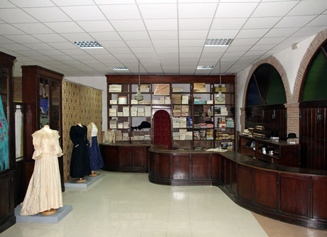 Recreación de la tienda La Modernista en el Museo de Terque. Recreación de la tienda La Modernista en el Museo de Terque.
