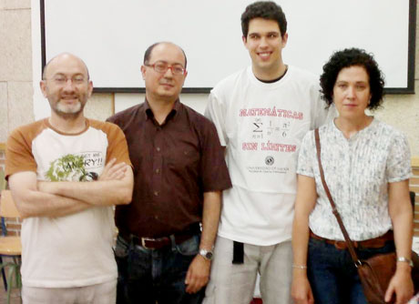 José Ojeda es el ganador del problema del último Boletín Matemático.